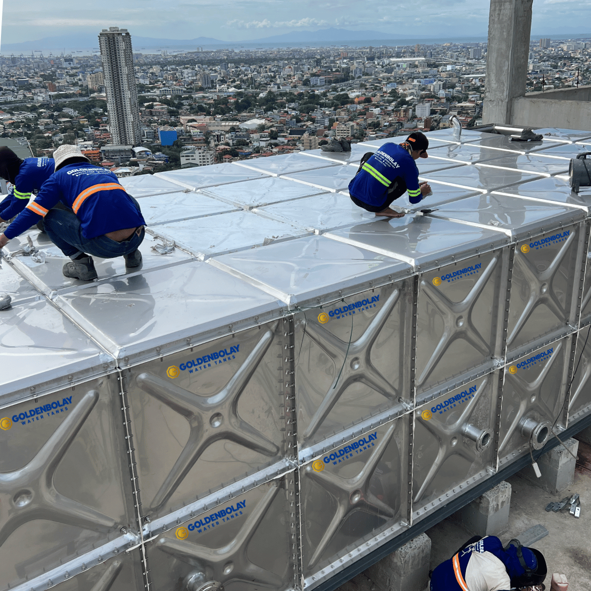 Suntrust stainless steel modular tanks